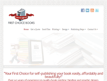 Tablet Screenshot of firstchoicebooks.ca